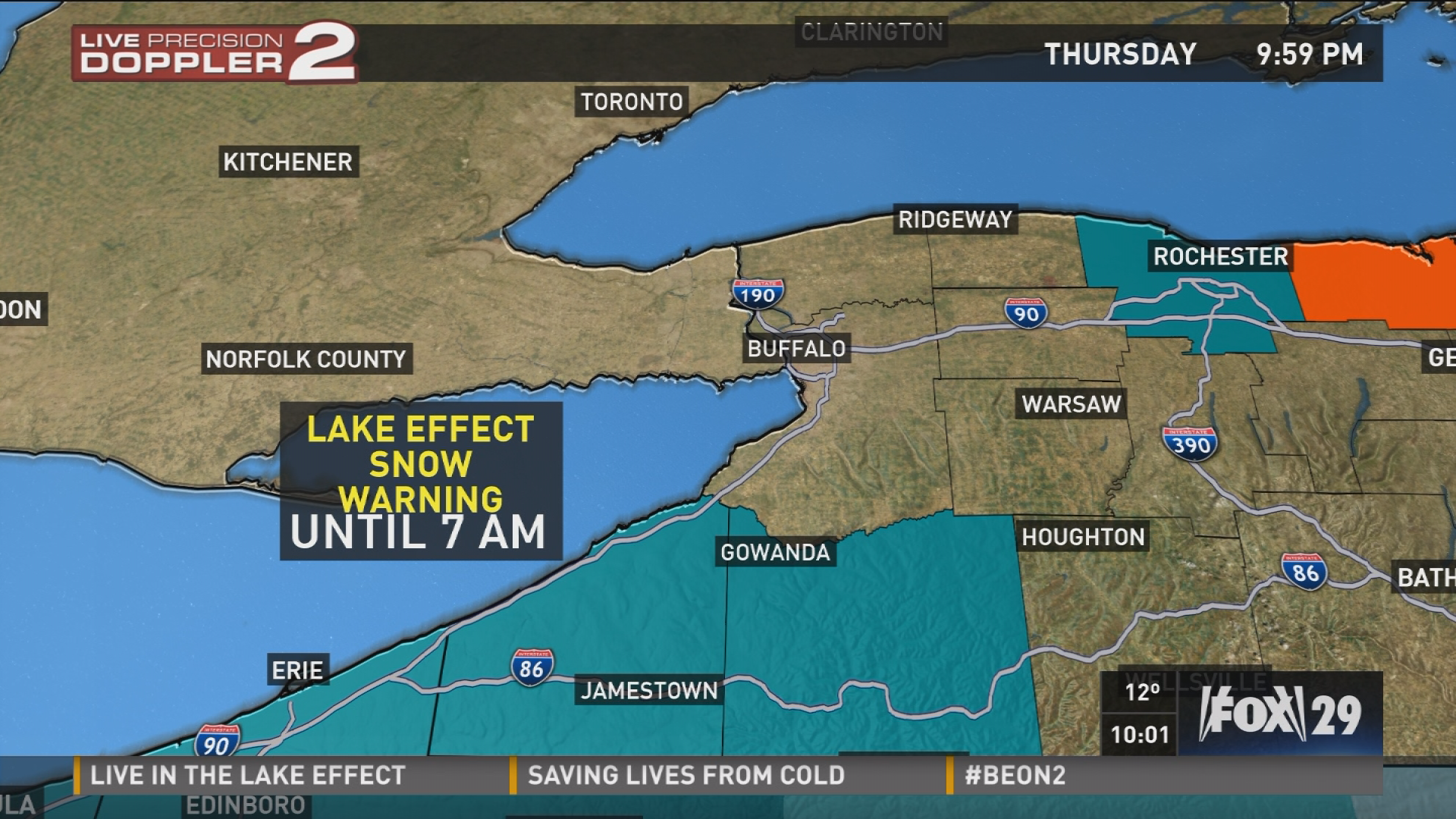 Lake Effect Snow Warning For Parts Of WNY | Wgrz.com